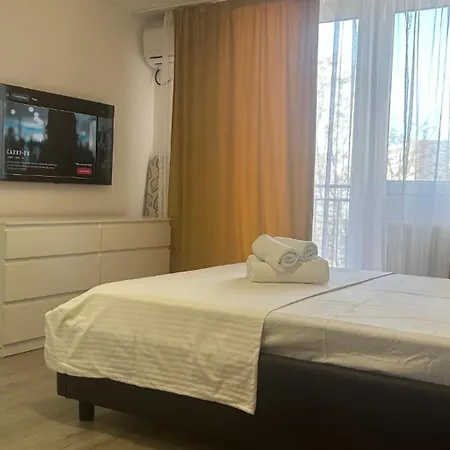 Garsoniera Cu Parcare Si Self Check-In Langa Grand Arena Apartment Bucharest Exterior photo